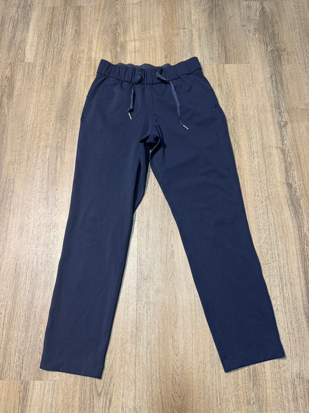 Lululemon Women's On The Fly Navy Blue Jogger Pants